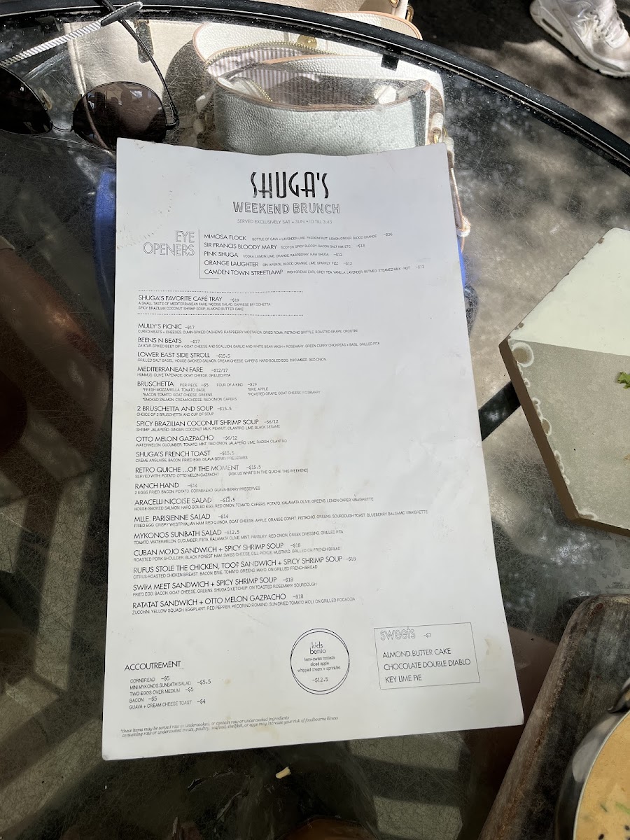 Shuga's Menu - Image 2